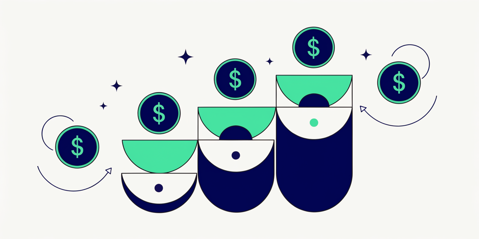 Kuaför salonunda kademeli prim sistemi basamaklarını gösteren infografik