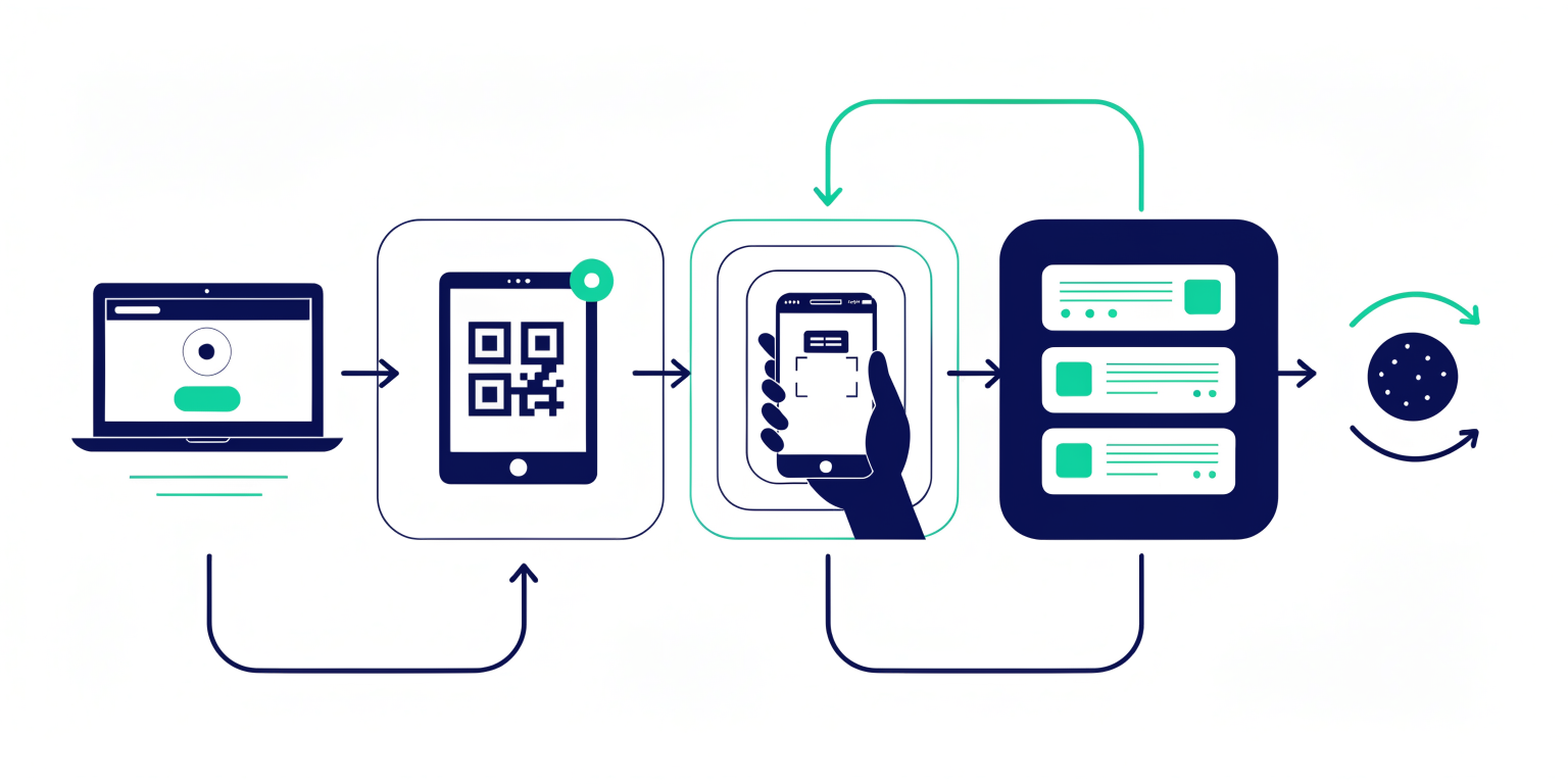 QR yoklama sistemi ile grup ders katılım akışı diyagramı