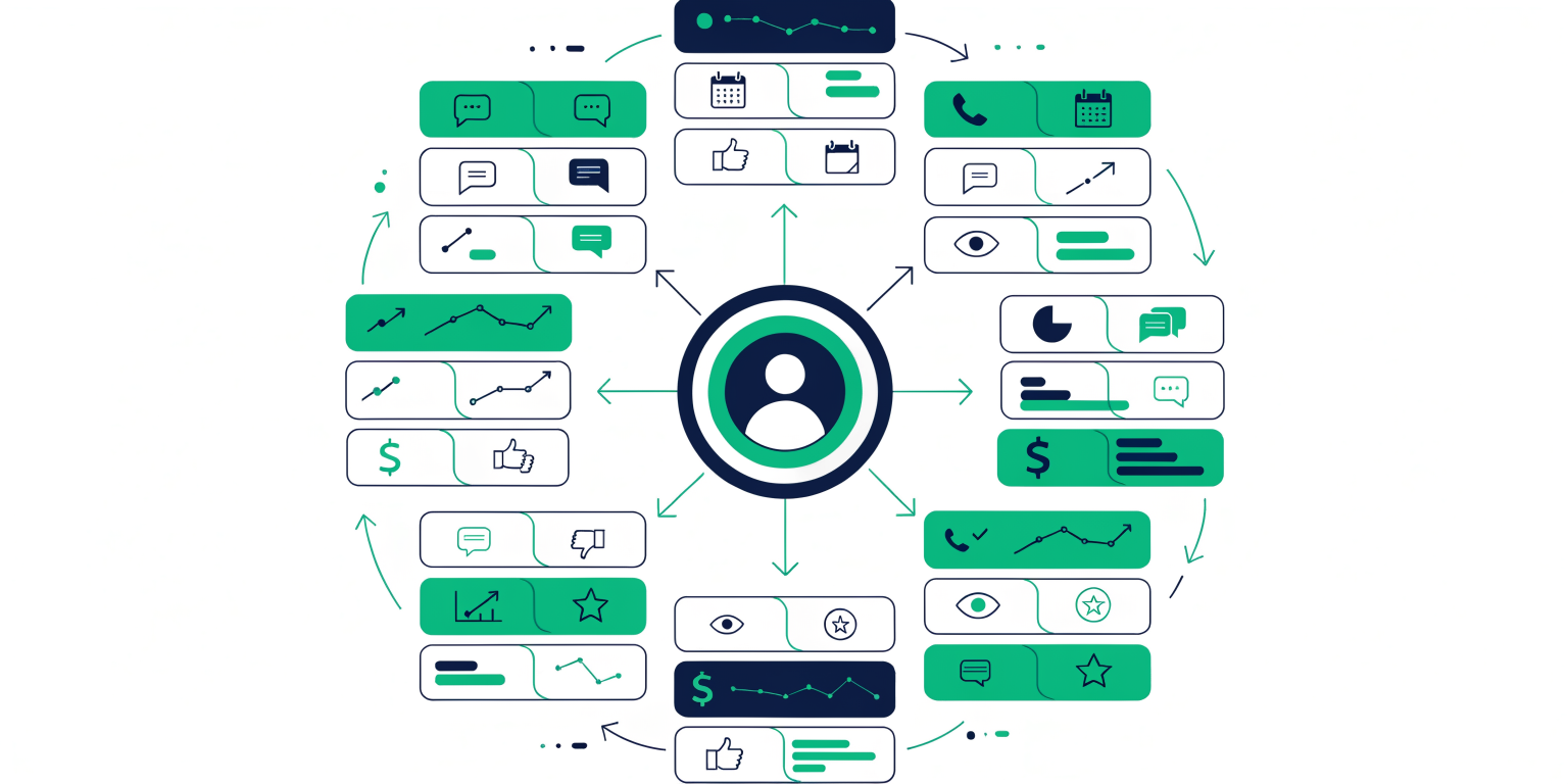 Randevu programında 360 derece müşteri profili ve CRM ekranı