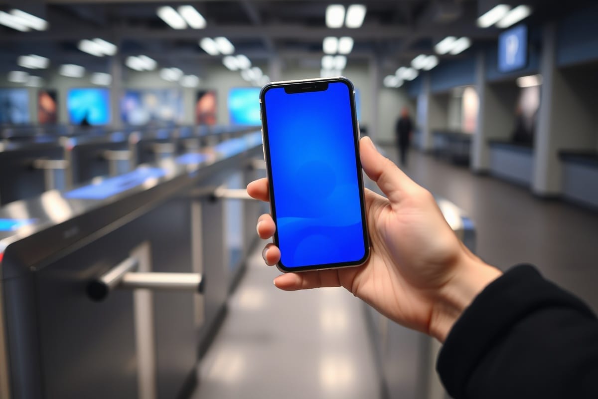 Spor salonunda QR ile turnikeden giriş yapan üye alanı