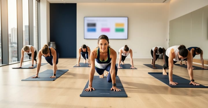 Grup Dersi Yönetimi: Yoga, Pilates, CrossFit